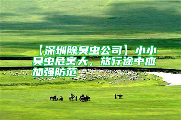 【深圳除臭蟲公司】小小臭蟲危害大,旅行途中應加強防范