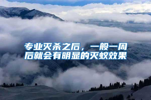 專業(yè)滅殺之后,一般一周后就會(huì)有明顯的滅蟻效果