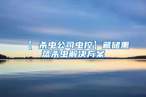 【 殺蟲公司蟲控】藏儲熏蒸殺蟲解決方案